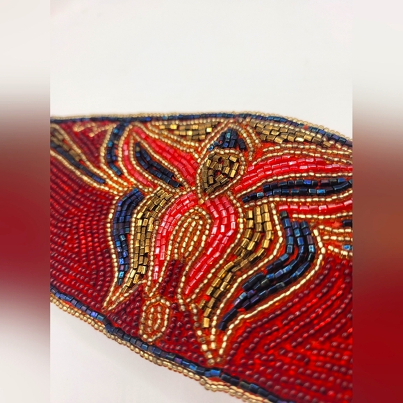 Vintage Regale Beaded Waist Belt